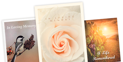 Memorial Folders | Over 200 Designs